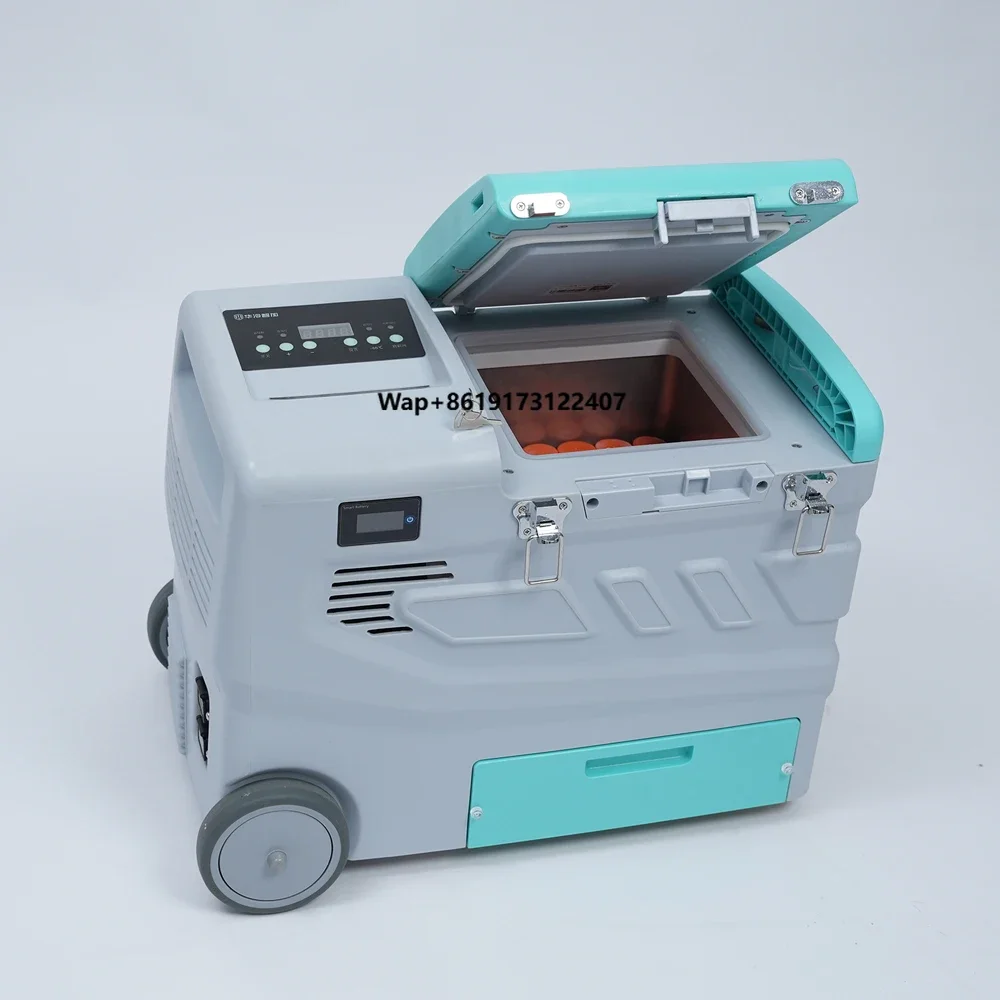 Huacooling -40 Degree Car Portable Freezer 10L Medical Ultra Low Temperature Storage Freezer Refrigerator