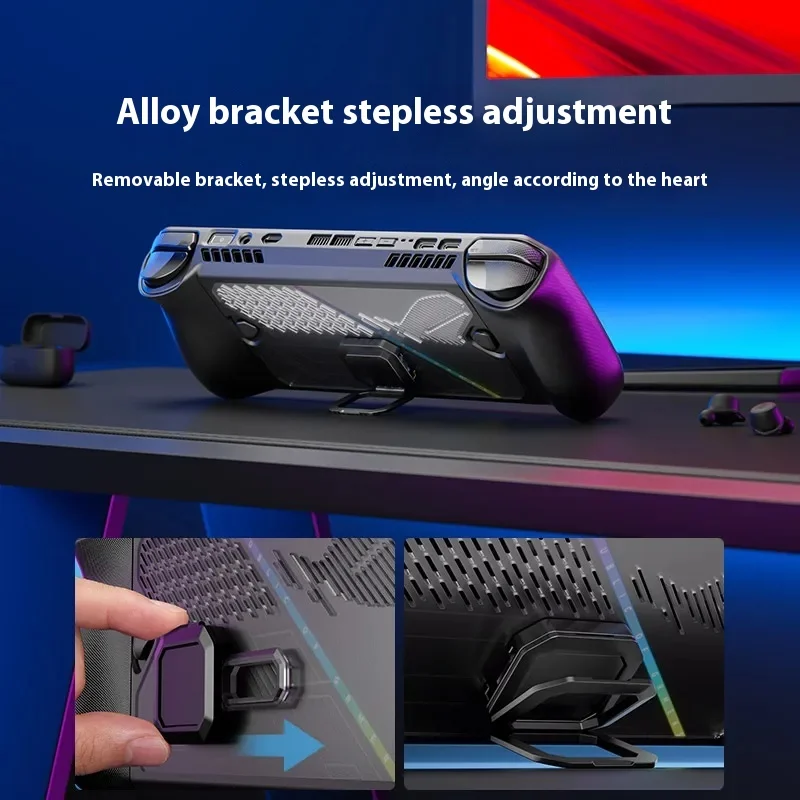 Jsaux Modcase For Rog Ally X Protective Case Skin Custom Cases Detachable Front Shell Cover For Asus Rog Ally X Accessories Gift