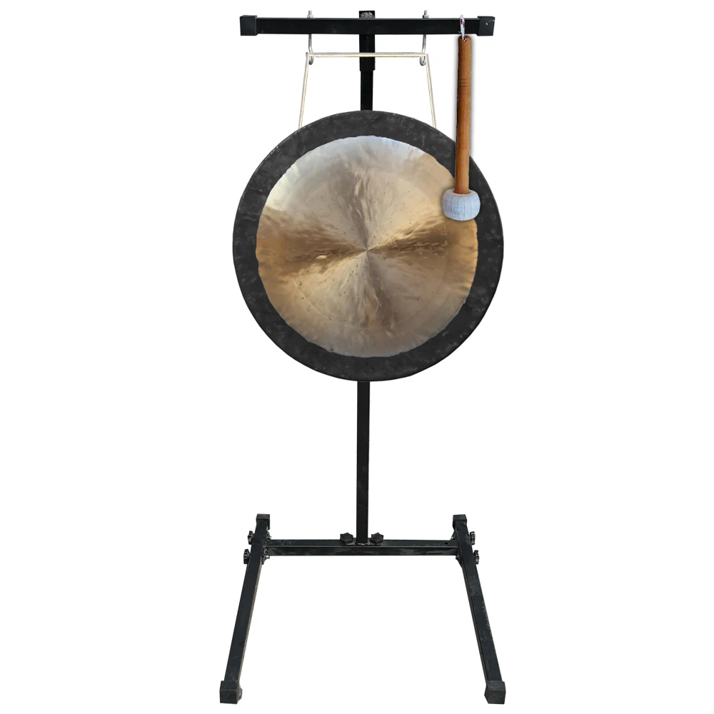 Arborea Portable 14 inch 35 CM Deep Wave Gong for Gong Bath