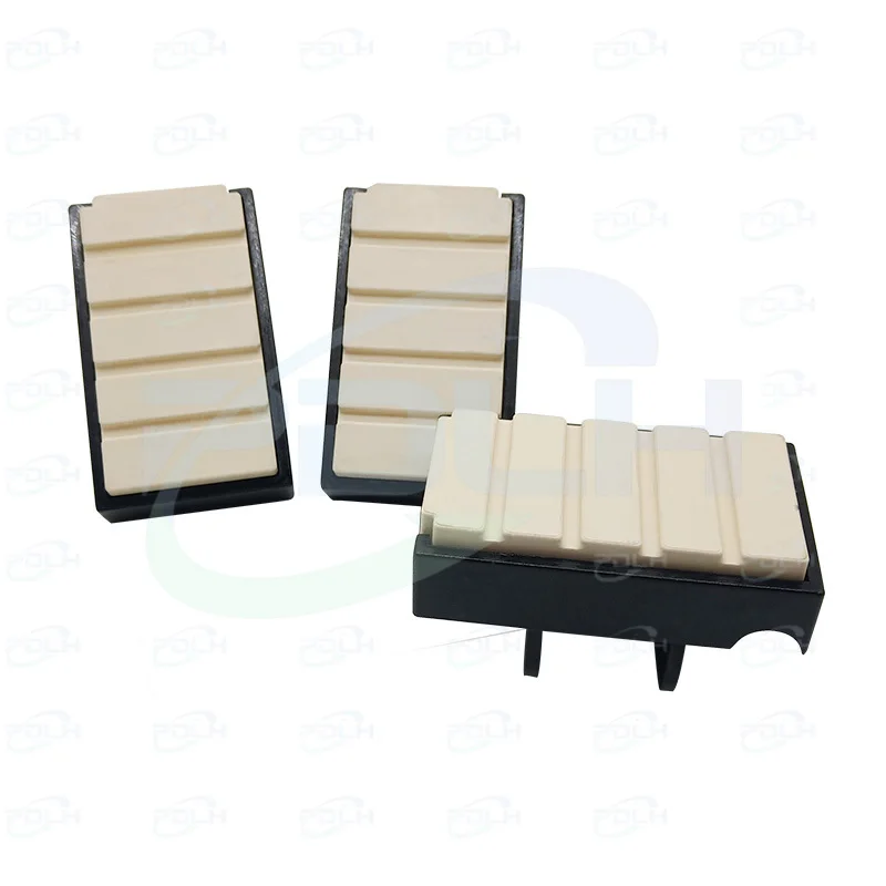 10Pieces 62.5X37mm   Conveyor Track Chain Pads for Edge Banding Machine Spare Parts