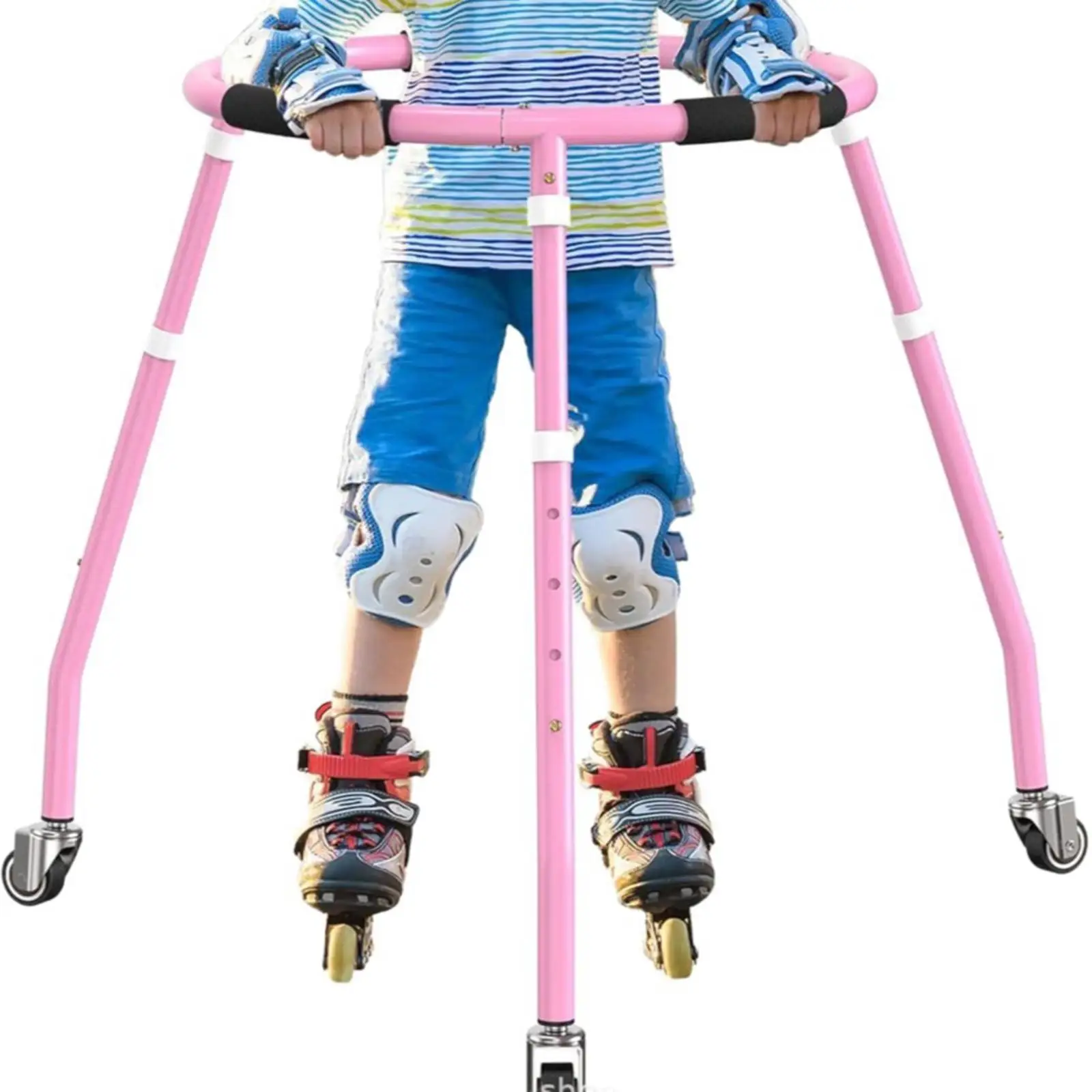 

Тренажер для роликовых коньков с регулируемой высотой для начинающих кататься, для детей