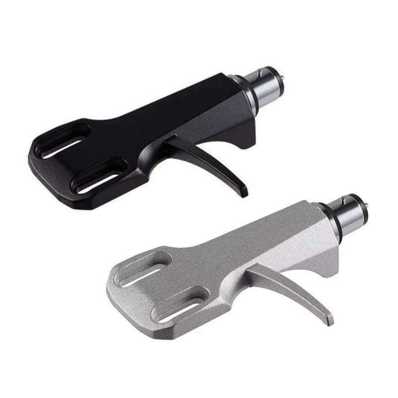 LP Vinyl Phonograph Cartridge Headshell Aluminum Alloy Replacement Bracket Compatible with AT-HS6 for AT-LP120 Turntable