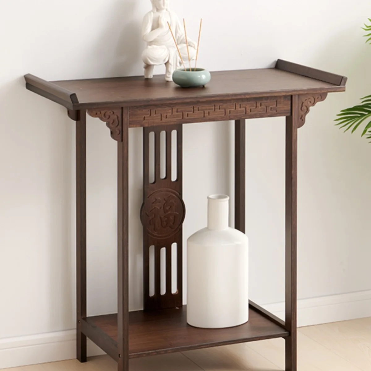 Offering table Buddha table home simple entrance incense case master offering table offering god standing cabinet