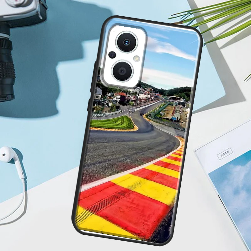 Formula 1 F1 Racing Circuit Funda For OPPO Reno 8 7 6 5 4 Lite 3 2Z 4Z 5Z 8T OPPO Find X6 X5 Pro X2 X3 Neo Lite Case