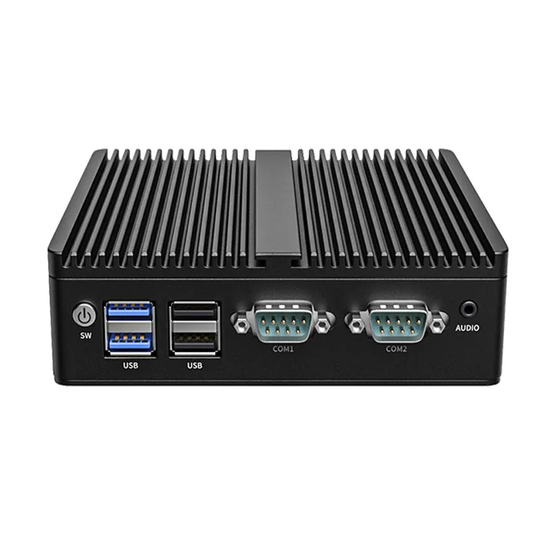 Mini PC sin ventilador Intel N2830, N2940, 3215U, N4000, J4125, i3, 4005U, Dual Lan, HDMI, VGA, Dual RS232 COM, Mini ordenador Firewall, dispositivo