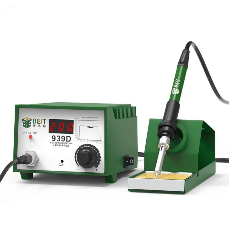 

BST-939d Wholesale Intelligent Digital Display Anti Static Lead Free 60w Soldering Iron Station