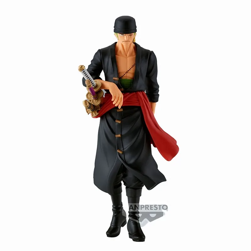 

Оригинальная Подлинная серия Парусников BANPRESTO, модель игрового персонажа ророноа Зоро, анимационная экшн-игрушка