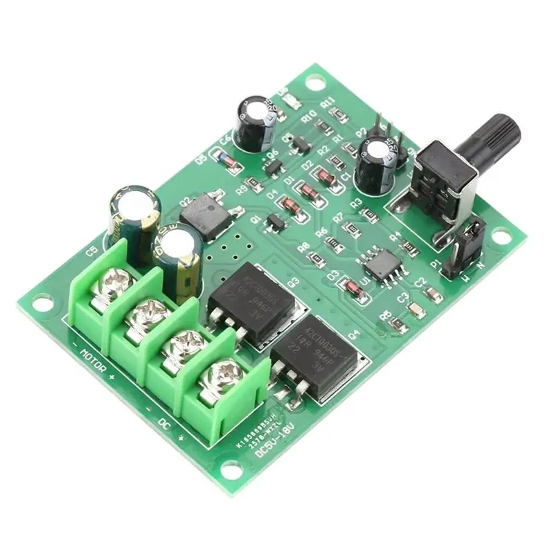 AT51-For Hard Driver Compatible 5V-18V DC Brushless Motor Driver Controller Board 15A