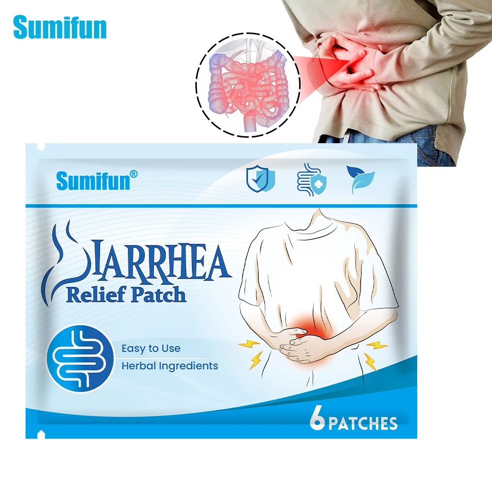 

6/12/18/30pcs Diarrhea Patch Digestive Stomach Acid Bloating Abdominal Pain Relief Medical Plaster Gastroenteritis Care Sticker