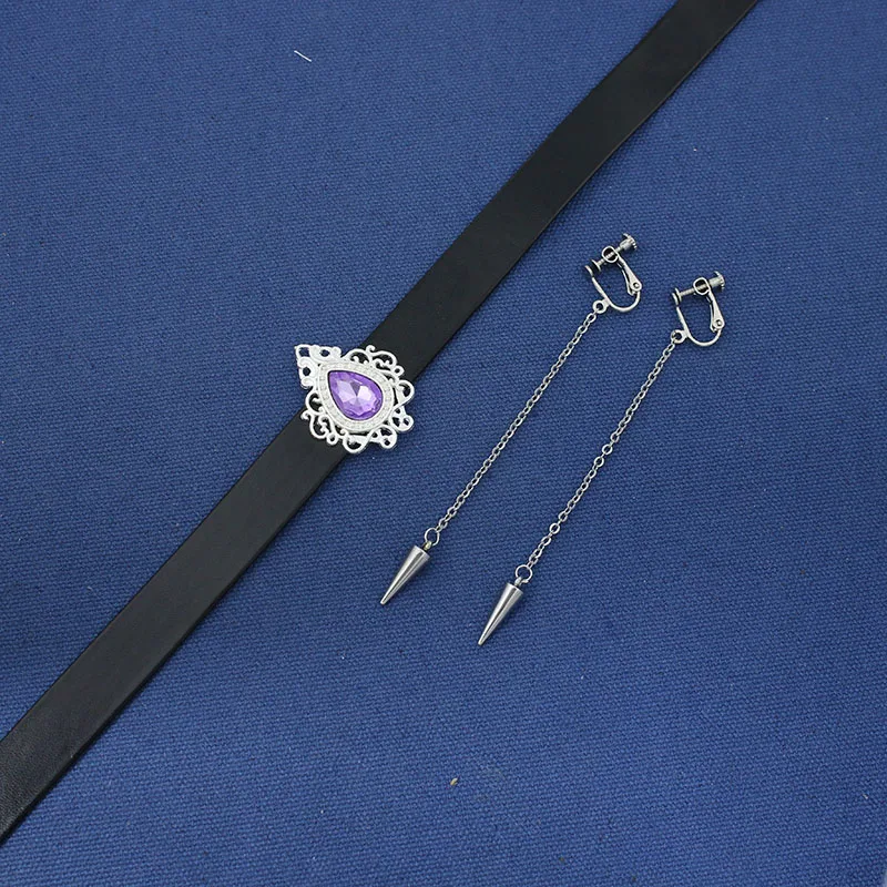 ต่างหู สร้อยคอ ชุดคอสเพลย์ อนิเมะ ภาพยนตร์ ฮันเตอร์ 2025 การ์ตูน เคป๊อป ชุดแฟนซี อุปกรณ์แต่งกาย ปาร์ตี้ฮาโลวีน ﻿