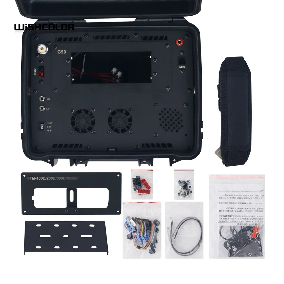 Caixa de Rádio à Prova d'Água 5 em 1 HamGeek para XIEGU G90/G90S
