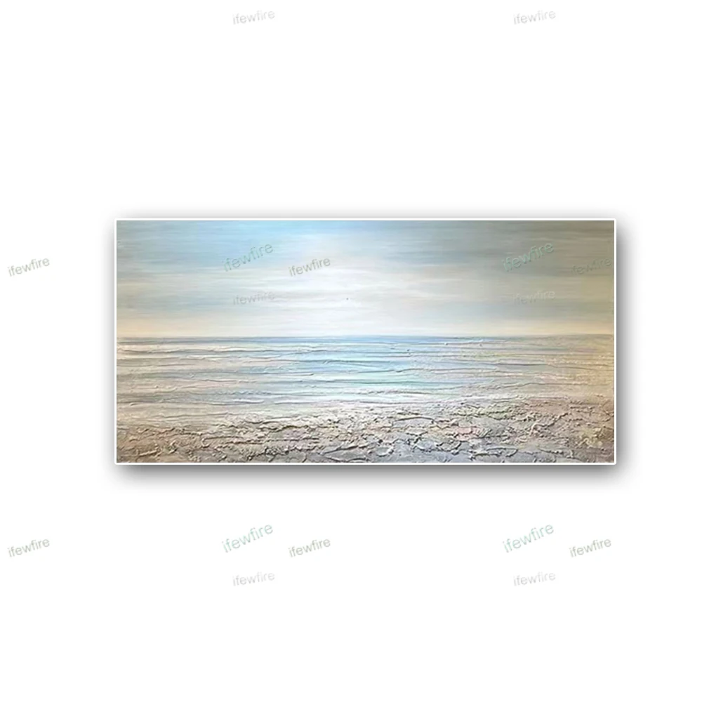 

100% Hand Painted Colorful Textured Oil Painting Artwork Modern Street View Abstract Extra Large Wall Decoration Of Living Room