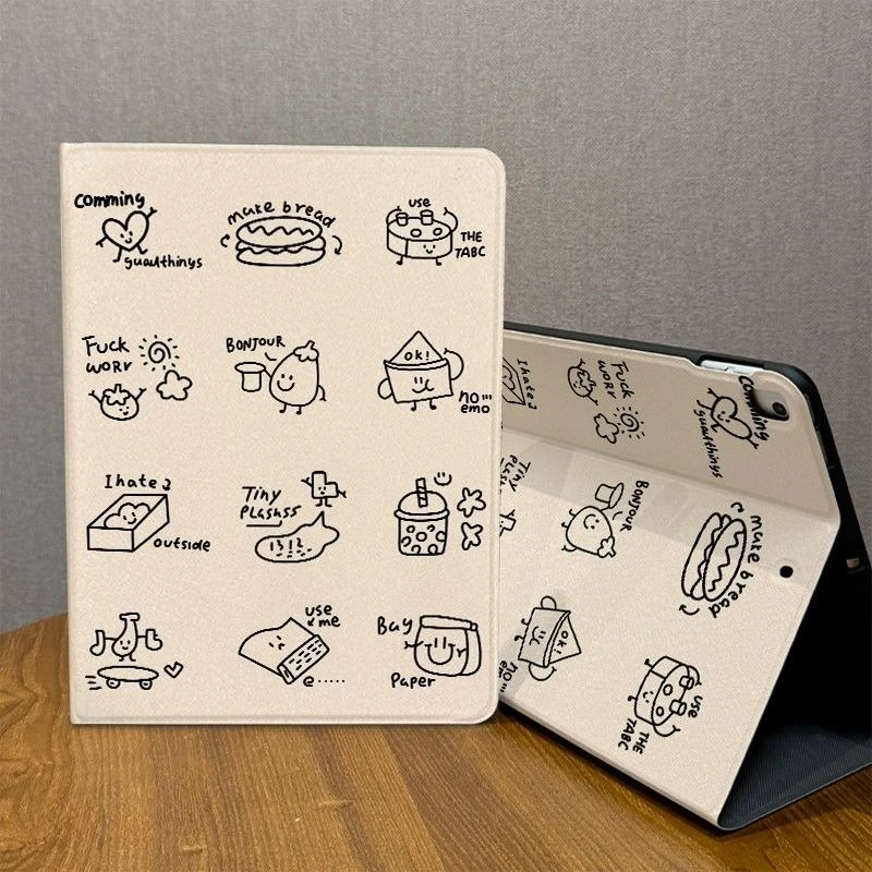 

Чехол Funda Аксессуары для iPad Mini6 Air 2/3 10,5 Air 5th 4th 10.9 IPad 10.2 Чехол 7/8/9th Gen Pro 11 2-й 3-й 4-й милый мультфильм