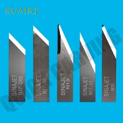 10PCS SINAJET Cutter Vibrating knife Router Blades Feather Cutting Oscillating Blade N19 N26 N17-05 N17-11 N17-28B N19-10 Y10