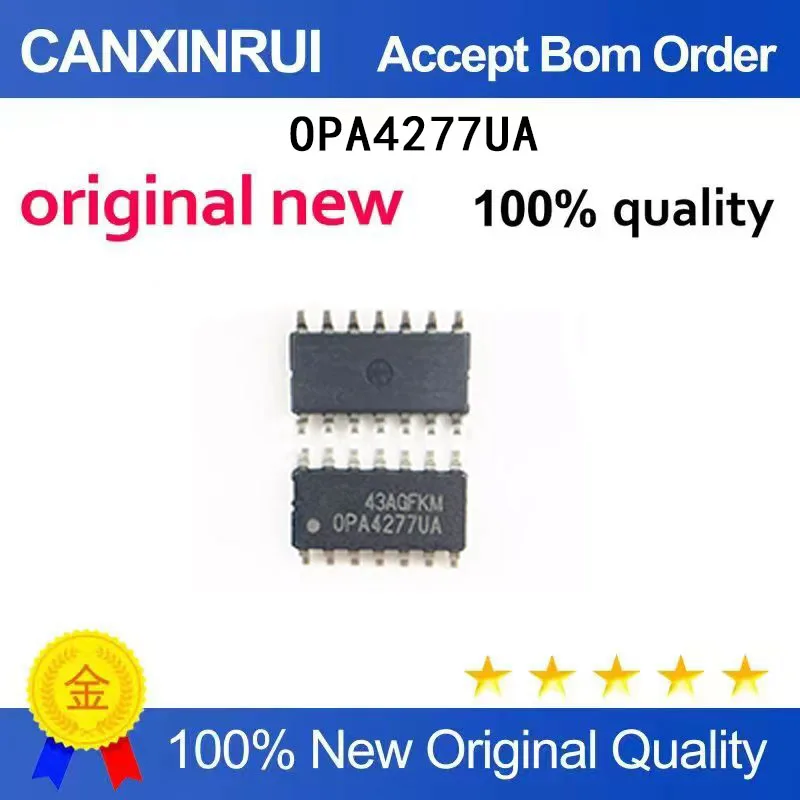 

(5-100 Pieces) Brand new original OPA4277UA OPA4277 patch SOP14 packaged operational amplifier chip