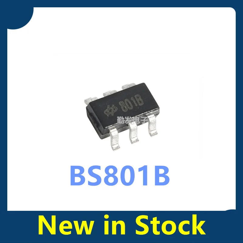 10PCS BS801B 801B surface-mount SOT23-6 touch IC, single-channel, single-button TOU