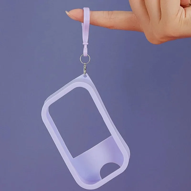 UniversalซิลิโคนReusable Hand Sanitizerสําหรับ 38/40/45/50Mlการ์ดสเปรย์ขวดซิลิโคนแยกขวด