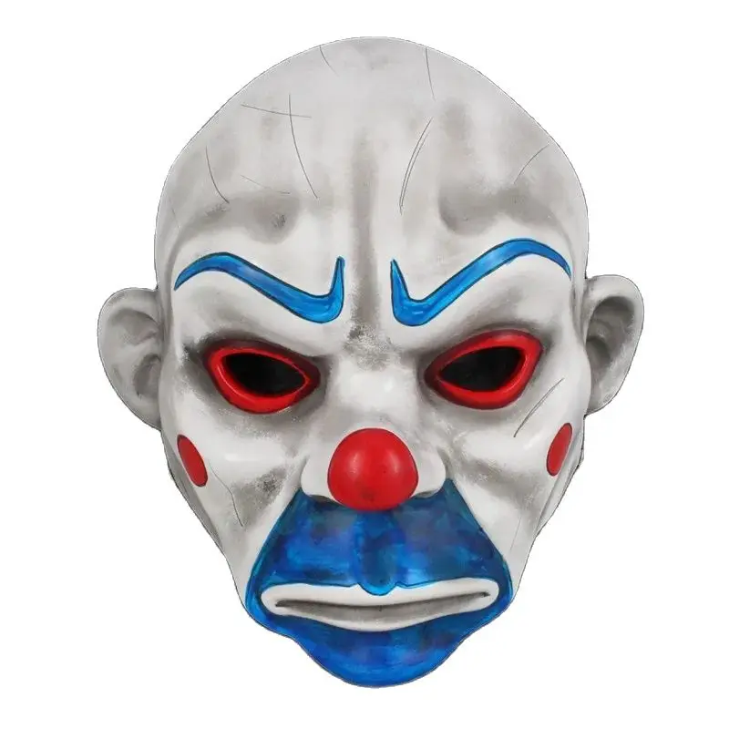 Masquerade Knight Clown Cosplay Mask Props Halloween Resin Masks Party Carniva Party Funny Film Television