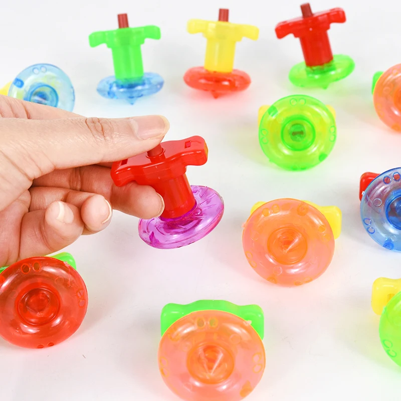 12/20Pcs Mini Torsion Speed Gyro Spinning Toys Kids Birthday Party Favors Christmas Gift Pinata Filler Classroom Rewards Prize