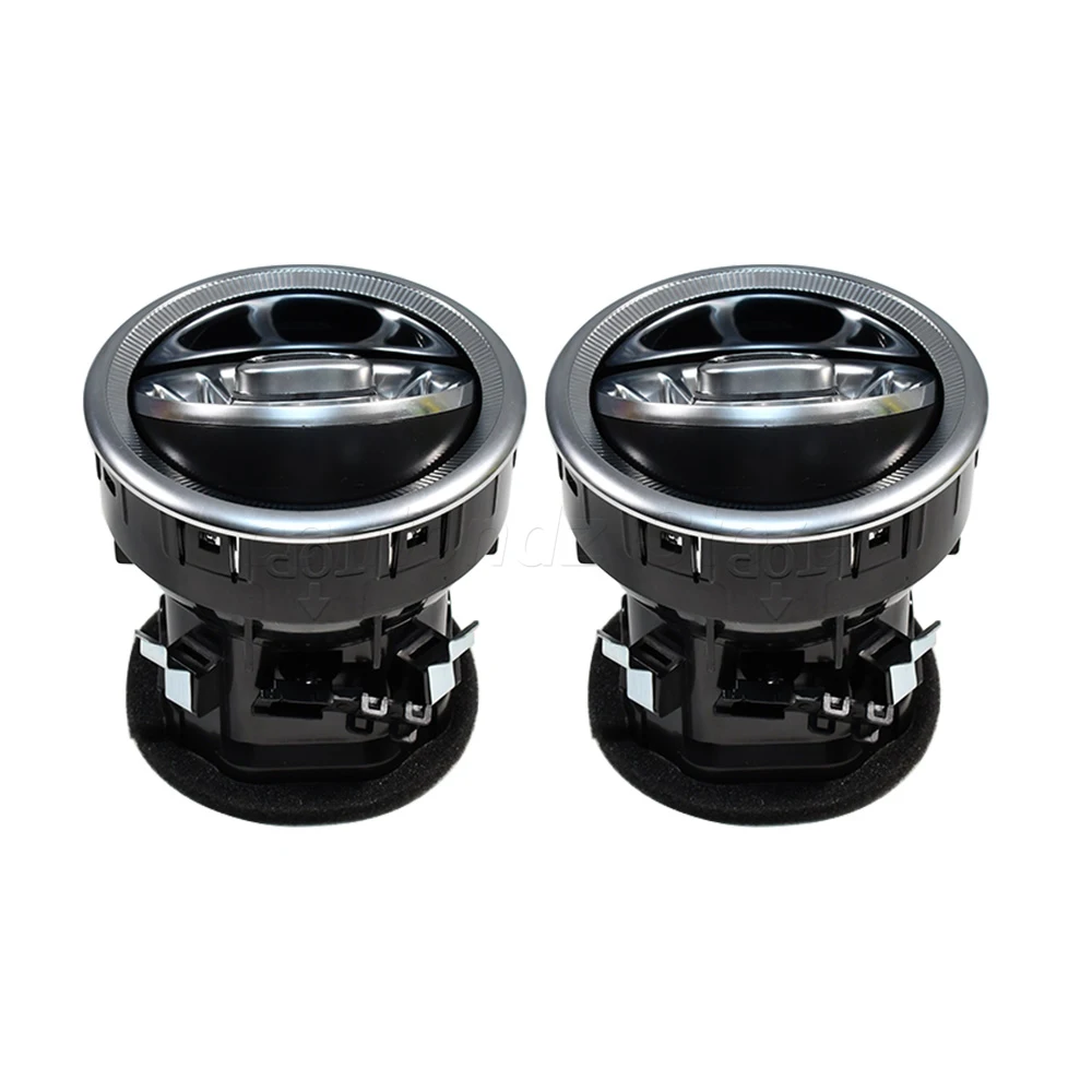 2 x vordere Innenraum-Lüftungsdüsen für die Armaturenbrett-Klimaanlage, Turbo-Klimaanlagenöffnung A4478308502 für Mercedes Benz V-Klasse W447 Vito V250 V260 – Detail 2