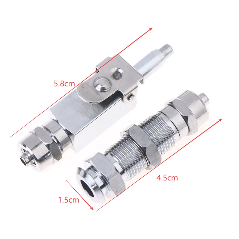 Imagen 7: Conector Rápido de Aire y Agua Dental, Accesorio de Acero Inoxidable Anti-Retracción para Escalador Ultrasónico