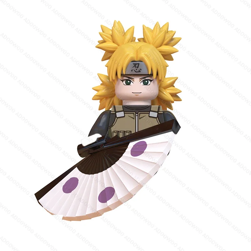 41 Stile Anime Naruto Mini Humanoide Baustein-Figuren mit Assistenten Indora Uchiha Obito Itachi Kakashi Jiraiya Figuren-Spielzeug