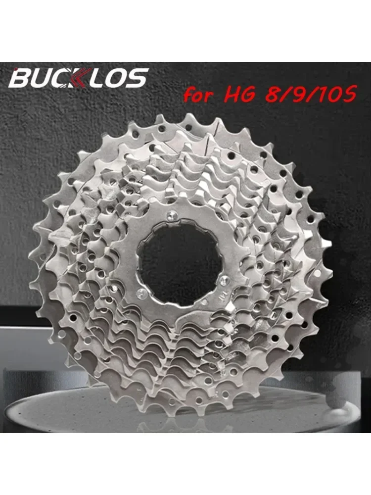 AliExpress BUCKLOS 8/9/10 Speed Bicycle Cassette for HG 11-28T/32T/34T/36T/40T/42T/46T/50T Bike Cassette 9v 10v Bicycle Freewheel Sprocket