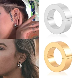 Vankula 2PC 6mm Stainless Steel Fashion Glossy Small Ear Weights Hangers Gauges Plugs Stretchers Expanders Body Piercing Jewelry