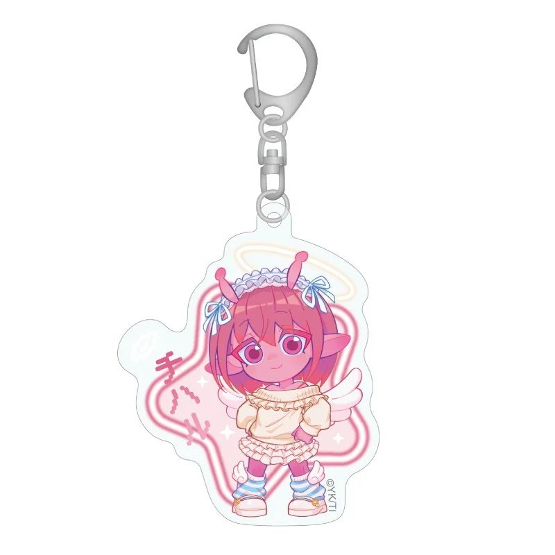 Milky Subway: The Galactic Limited Express Cartoon Figure Acrylic KeyChain Transparent Pendant Backpack Ornament Birthday Gift