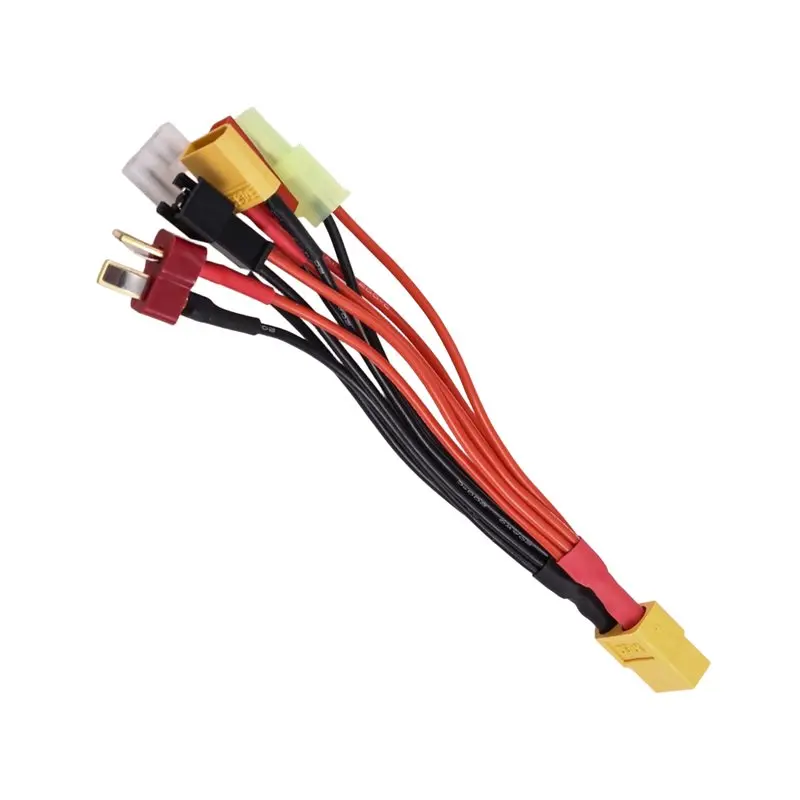 

【NEWLY】For RC Battery Adapter Cable For XT60 To T Connector For Parallel Charging With SM2P Terminal Wire
