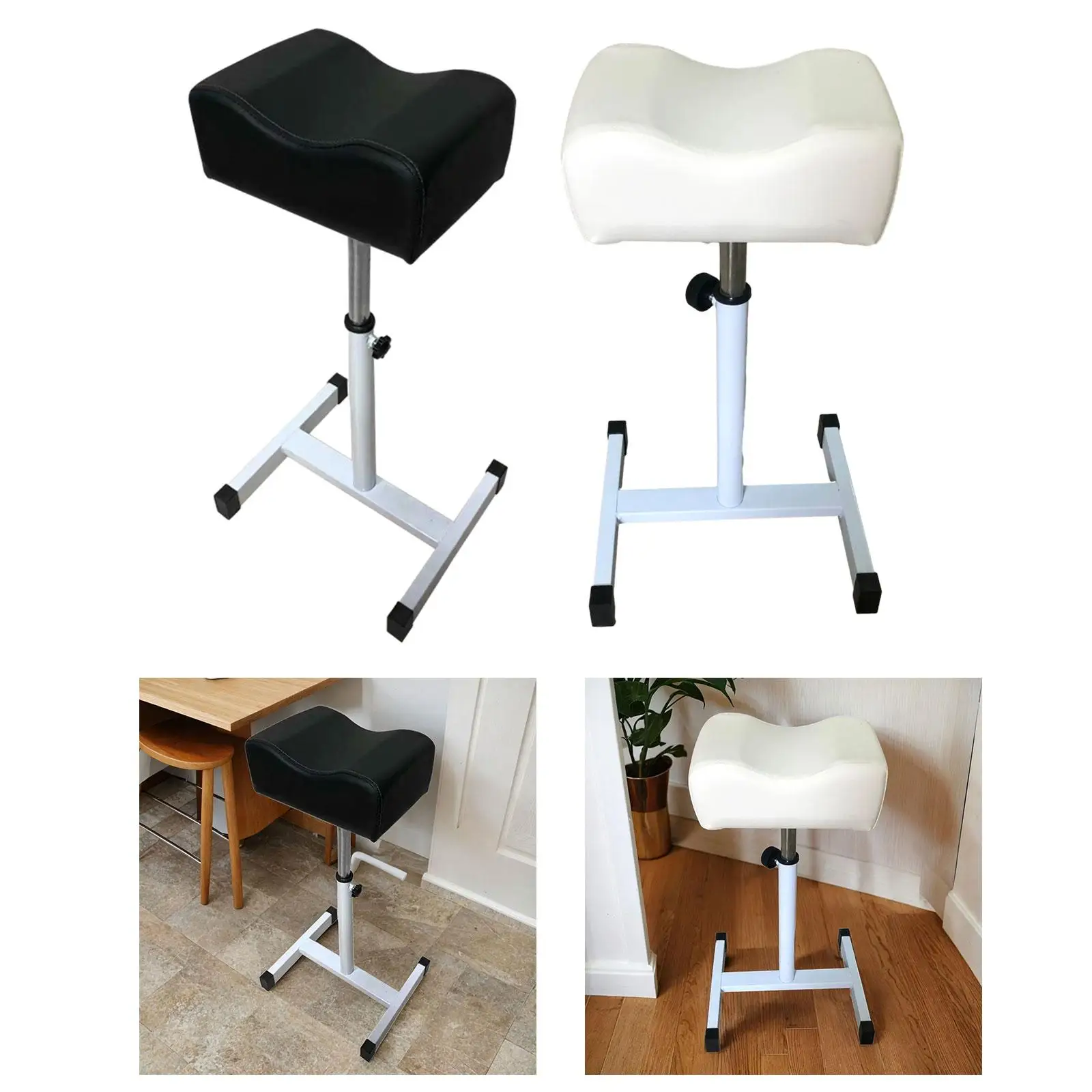 Pedicure Manicure Footrest Convenient Sturdy Beauty Footrest with Soft Cushion for Home Beauty Salon Pedicure Commercial Use