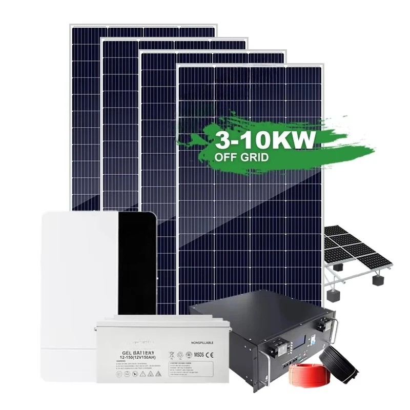Off Grid Solar System 5KW 6KW 8KW 10KW Island Solar MPPT Inverter for Home Energy Solution Customize