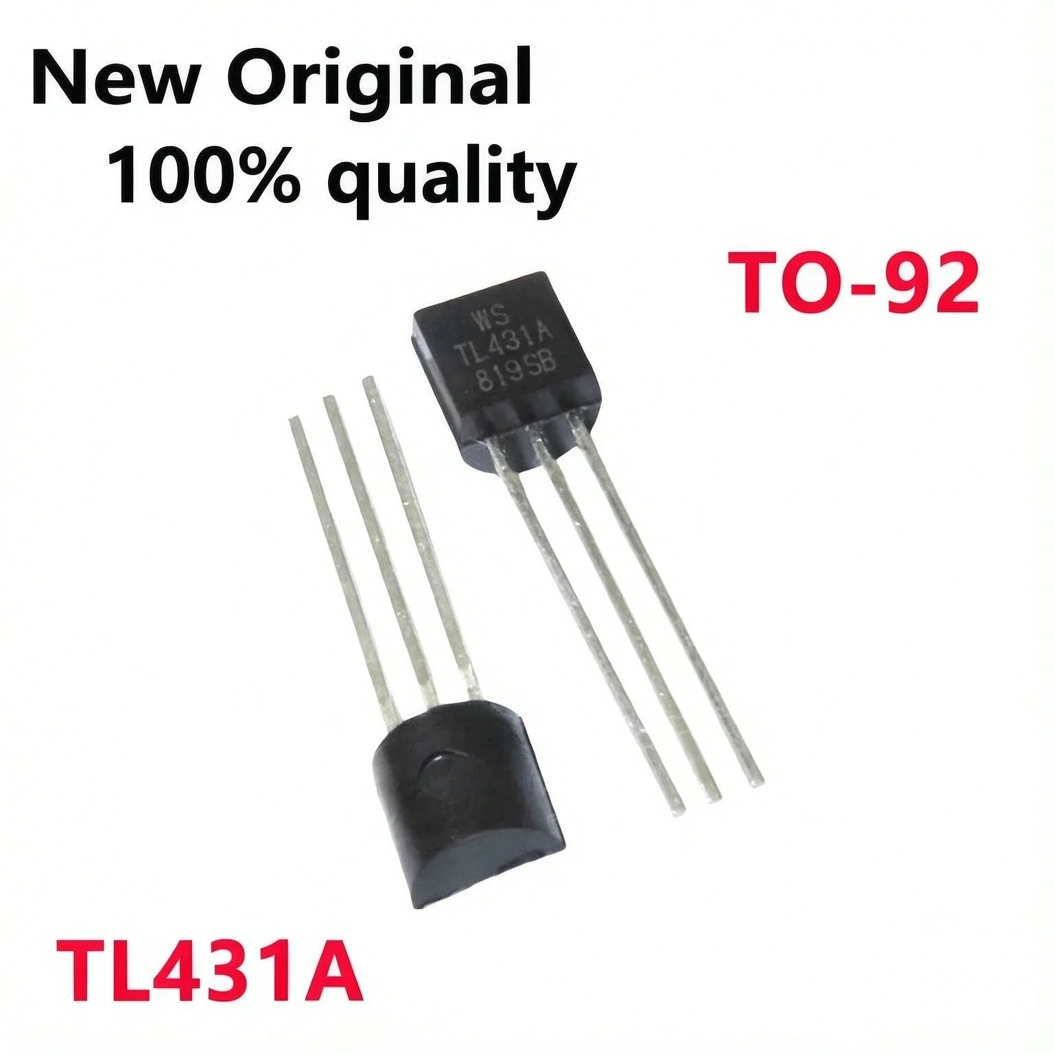 20~100/PCS New TL431A TL431 TO-92 Three-terminal adjustable shunt reference source In Stock