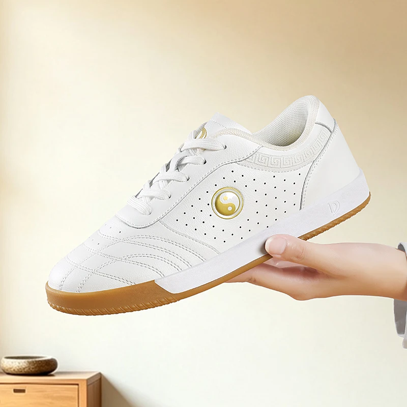 New Men's and Women's Martial Arts Tai Chi Shoes Professional Training Taekwondo Sports Shoes Size 35-44