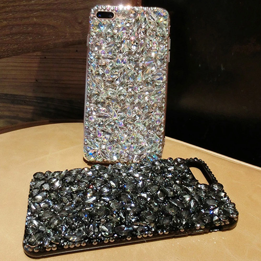 Luxury Bling Rhinestone Diamond Case for Samsung Galaxy A30, A40, A50, A60, A70, A80, A90, A51, A71, A91, Crystal Case