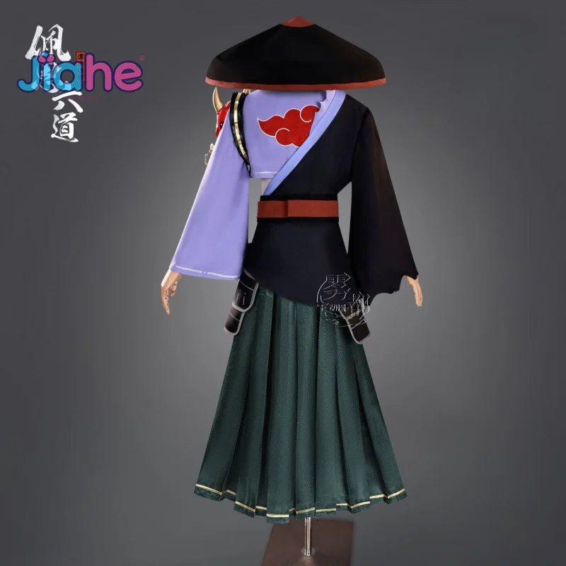 Anime Pain cosplay disfraz sombrero máscara cinturón chaqueta peluca accesorio vestido conjunto Halloween carnaval hombres y mujeres nuevo uniforme casual del dolor