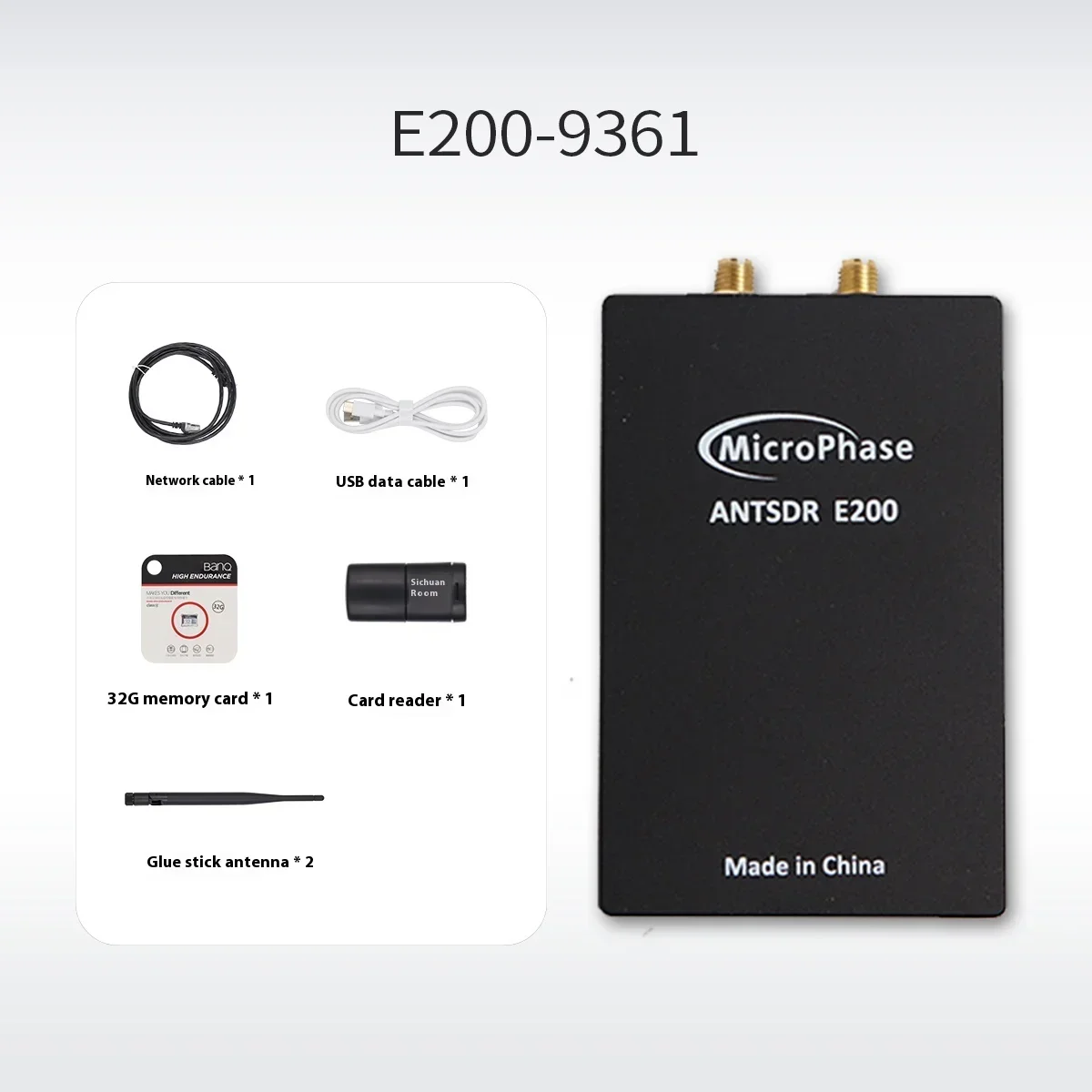 

Microphase ANTSDR E200 Software defined Radio ADI Pluto SDR AD9361 AD9363 Openwifi UHD