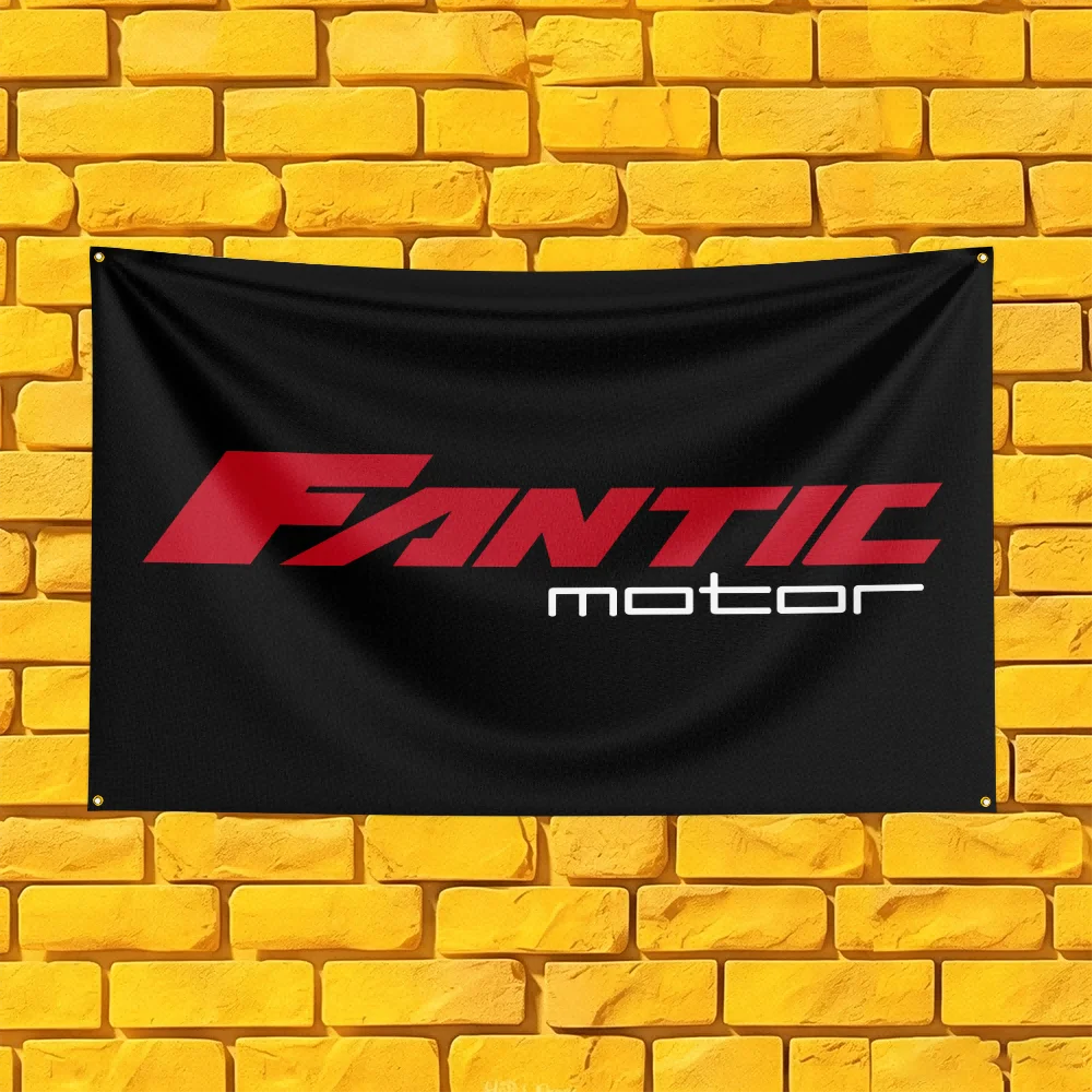 Italian Off-Road Motorcycle Bike Flag 3x5 FT 90x150cm Polyester Wall Hanging For Workshop Decor Motorcycle Lover