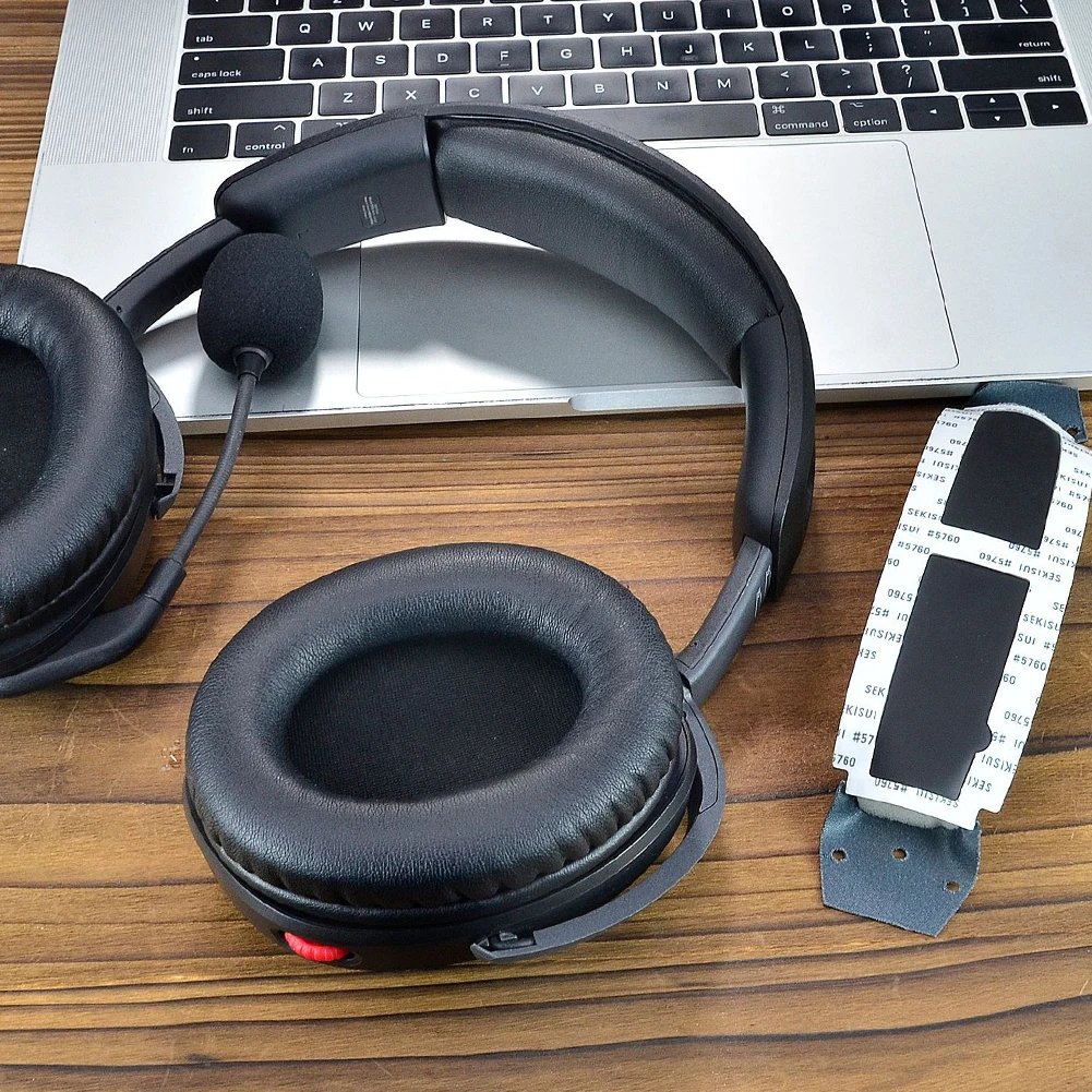 وسائد الأذن البديلة المصنوعة من الجلد البروتيني وسائد الأذن وسادات الأذن لسماعات الرأس Kingston Hyperx Cloud 2 Stinger Core