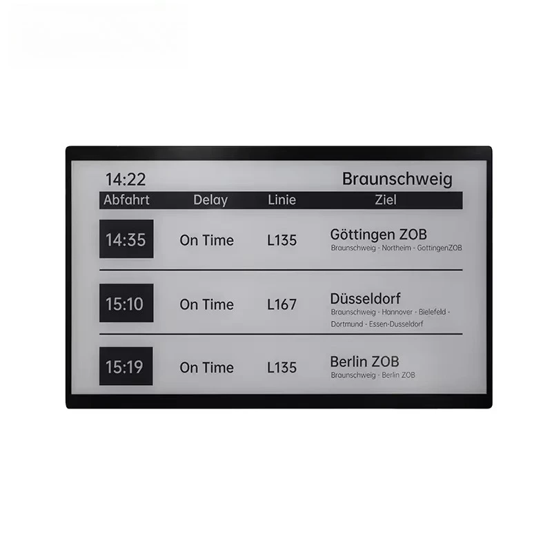 

Hot Selling 13.3Inch 1600*1200 E-paper Pin E-ink Touch Screen Display Epaper 10 For Ebook Reader 1G+8G