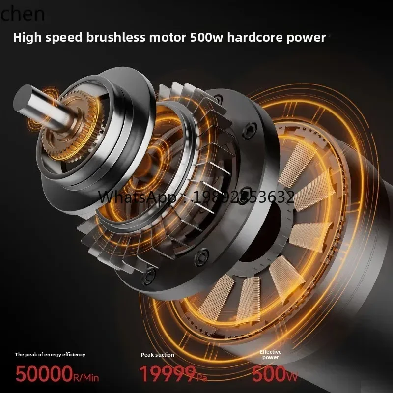 مكنسة كهربائية محمولة باليد، شفط كبير لشفط شعر القطط الأليفة وغسالة أرضية ممسحة