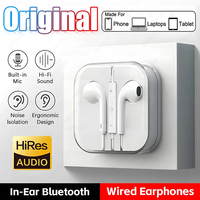 Original Type C Wired Earphone For Xiaomi 15 14T Redmi 14 13 12 Pro Samsung S23 S24 Ultra 3.5 mm Earbuds Headphones Accessories