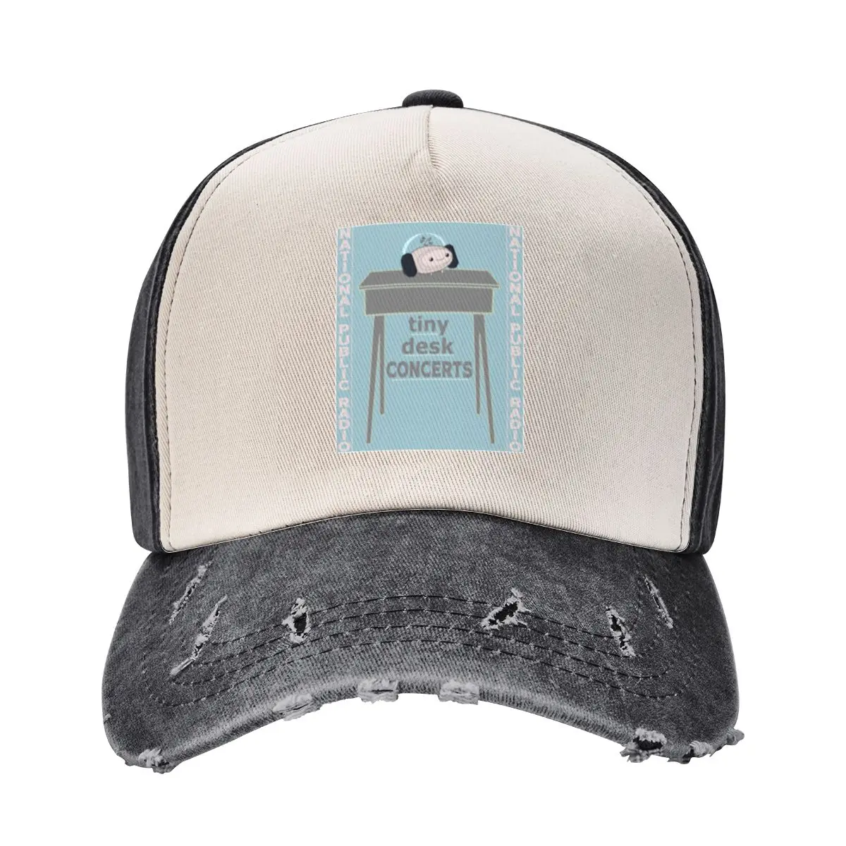 

NPR Tiny desk concerts Baseball Cap New Hat custom caps Golf Women Hats Men's