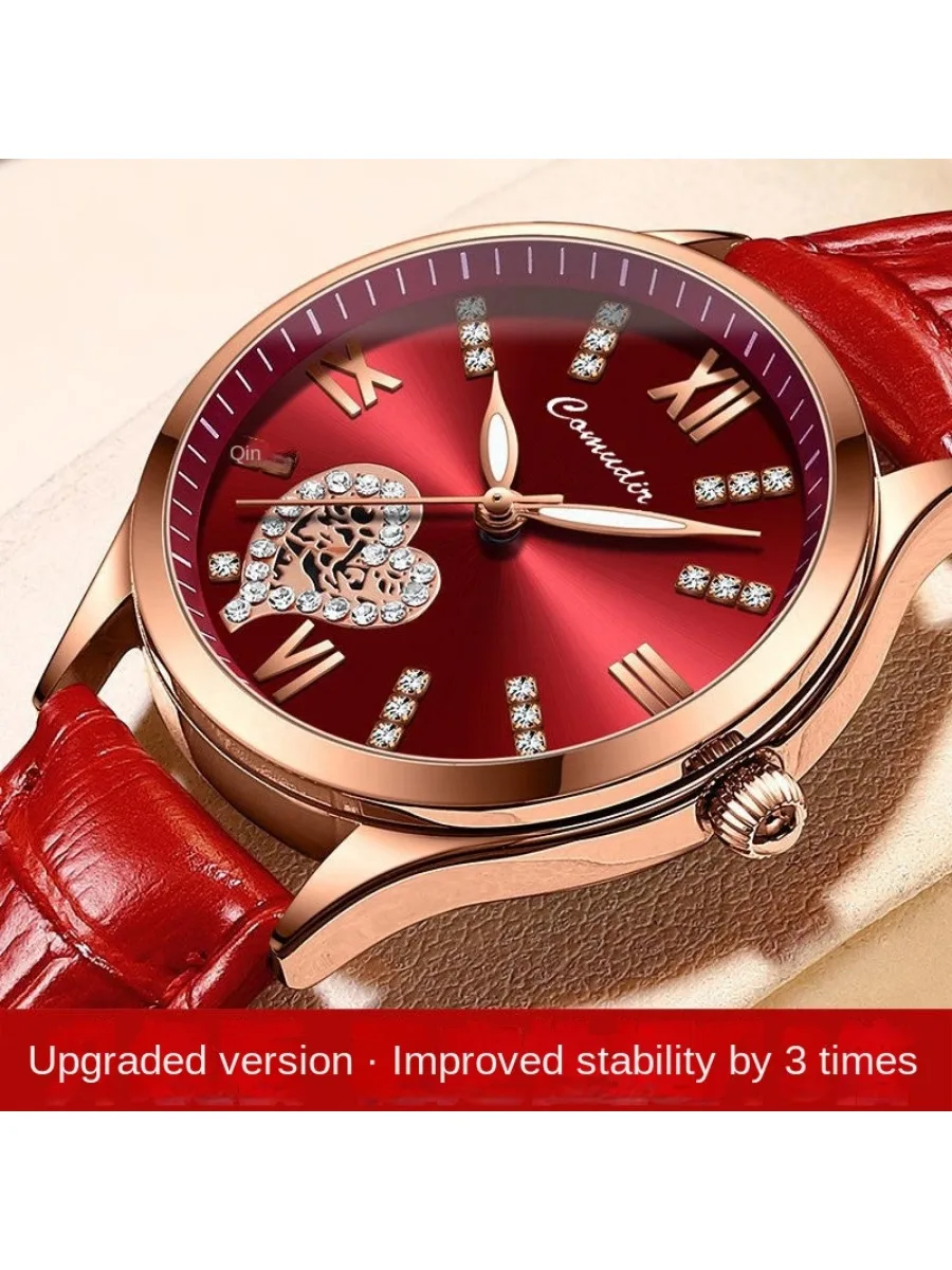 Ladies quartz watch female students waterproof luminous calendar Korean women's watch