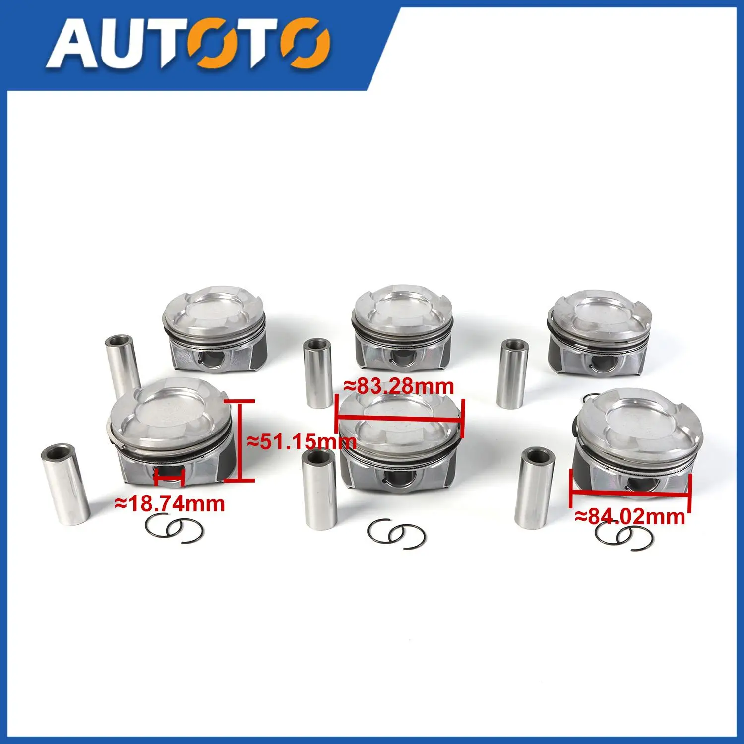 

11258619196 11257610297 11257610298 Набор поршневых колец STD для двигателя BMW F20 F21 F30 F10N55B30 N55B30A 3.0L L6 Twinturbo