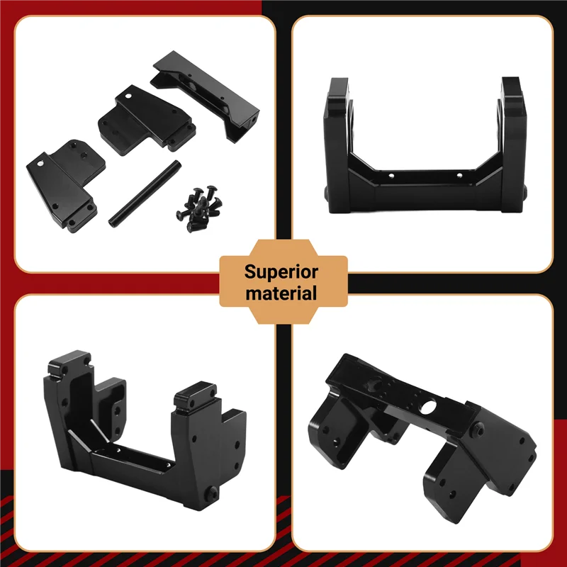 FBIL-ذيل معدني لـ Tamiya 1/14 مركبة يتم التحكم بها عن بُعد مقطورة سيارة قلابة سكانيا Actros فولفو Lesu MAN Actros ترقية أجزاء