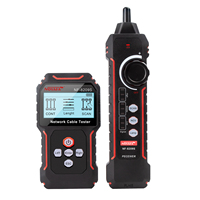 NF-8209S POE Wire Checker LCD Display Measure Length LAN Cable Cat5 Cat6 LAN Test Network Tool  Scan Cable Wiremap Tester