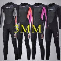 ZCCO 3MM Neoprene Wetsuit Men Women Scuba Diving Suit Spearfishing Snorkeling Surfing One Piece Wetsuit Winter Thermal Swimsuit