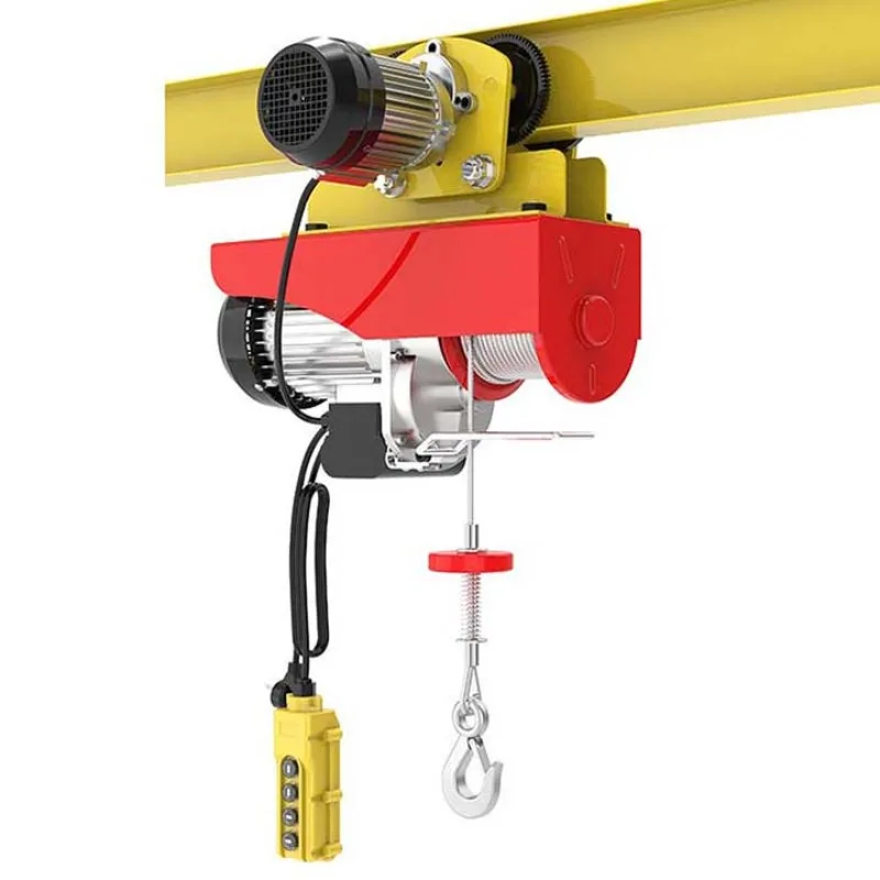 Custom 1 Ton 30m Electric Mini Lifting Winch Small Wire Rope Hoist PA1000 Micro Electric Hoist Lift