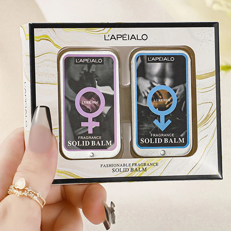 Portable Pocket Fragrance Balm Men And Women Body Pheromone Perfume Solid Balm Long Lasting Fragranc Light Fragrance Balm - Image 6
